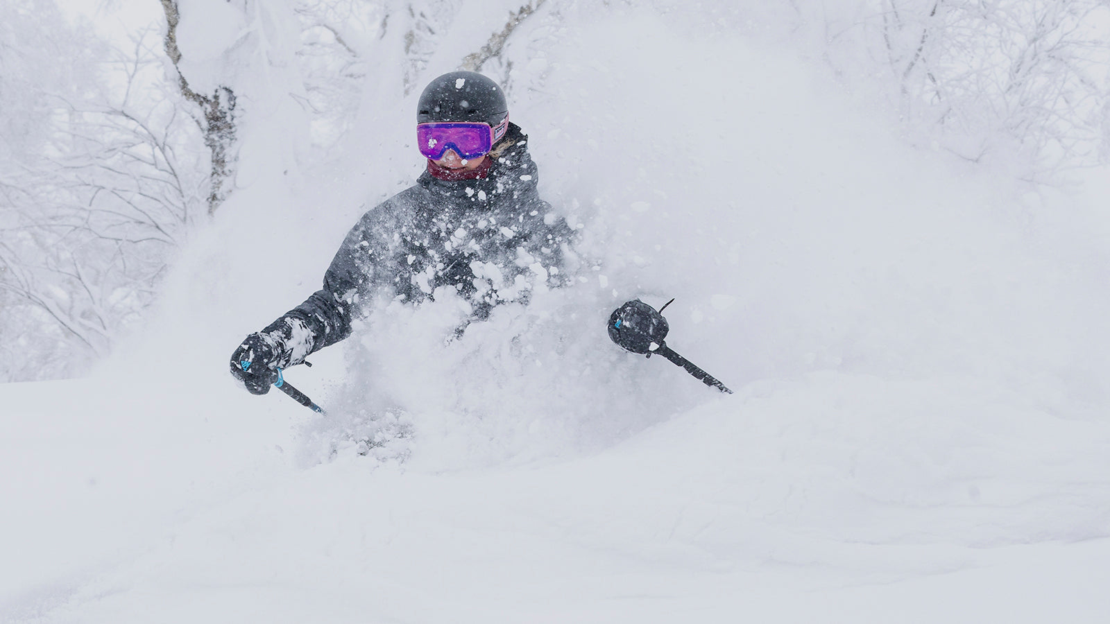 skier in japan